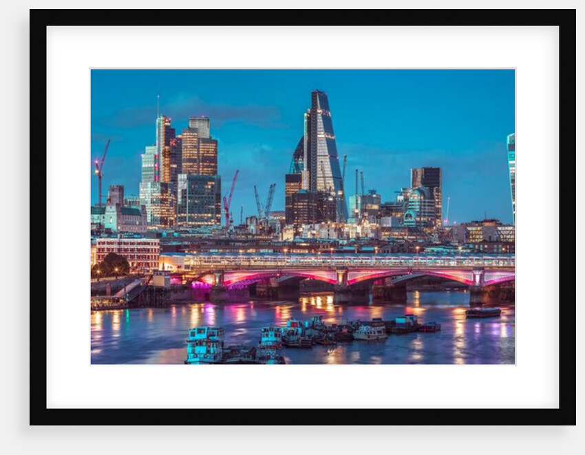 Blackfriars Bridge in London by Assaf Frank